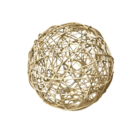 Sfera, ratanas, 25 cm