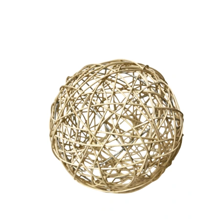 Sfera, ratanas, 15 cm