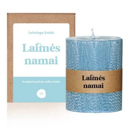 Laimingos žvakės „Laimės namai“, 8 cm