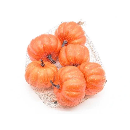 Dirbtiniai moliūgai, 5-5,5 cm, 1 pak. - 6 vnt.