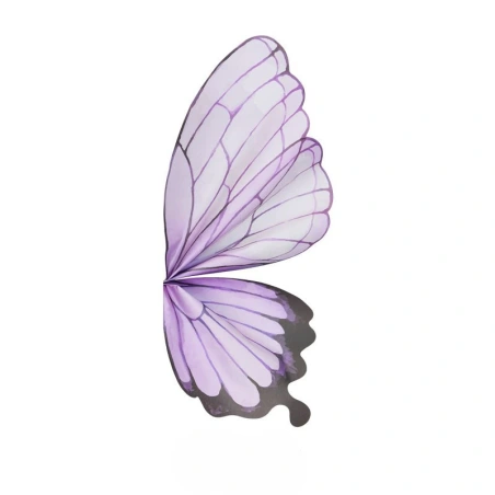Pakavimo popierius „Drugelis“, 50×56 cm, 1 pak. - 10 lapų, violetinės spalvos