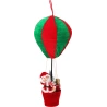 Decoration "Air balloon with Santa Claus"