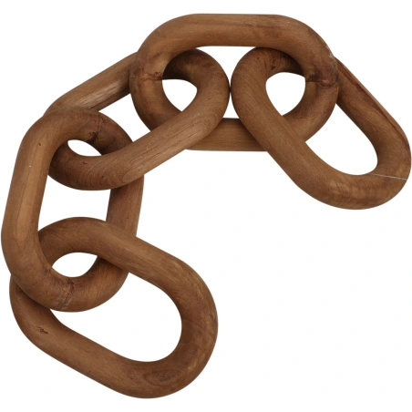 Wooden decoration "Chain", 54 cm