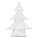 LED Christmas tree, 48×39×10.5 cm