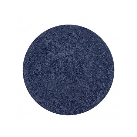 Plate, 33 cm, dark blue color