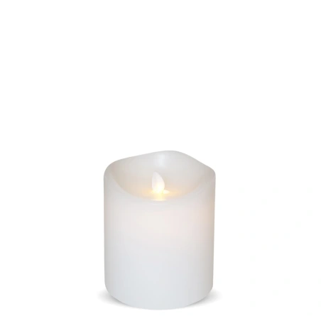 LED candle, 8.5×7.5 cm