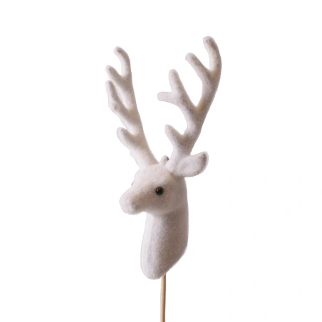 Deer Faith, 17 cm on a 50 cm stick