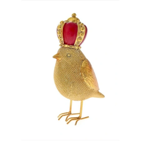 Decoration "Bird with crown", 9×6×13 cm