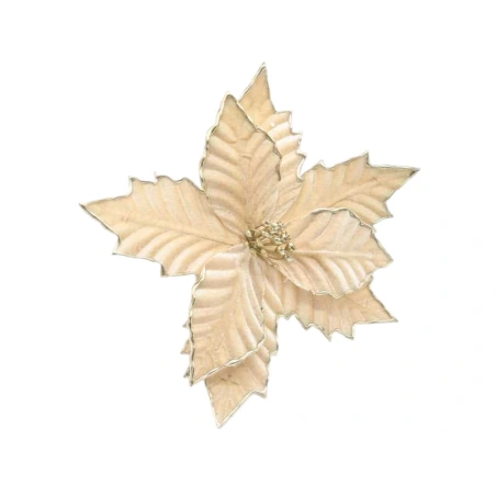 Magnolia flower, 28 cm, cream color