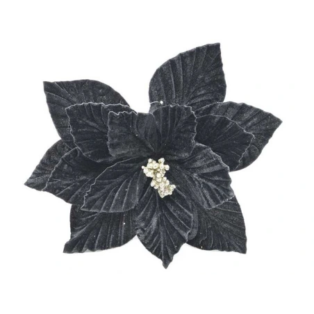 Magnolia flower, 25 cm, gray color