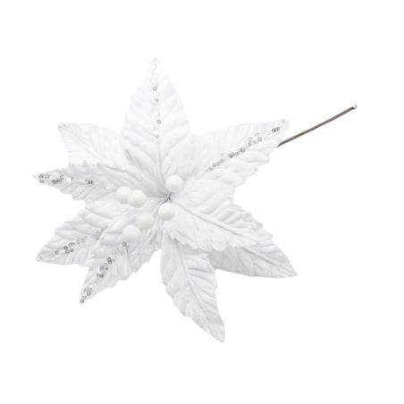 Magnolia flower, 24 cm, white