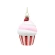 Christmas tree toy "Cupcake", 9.8 cm