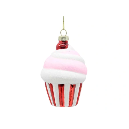 Christmas tree toy "Cupcake", 9.8 cm