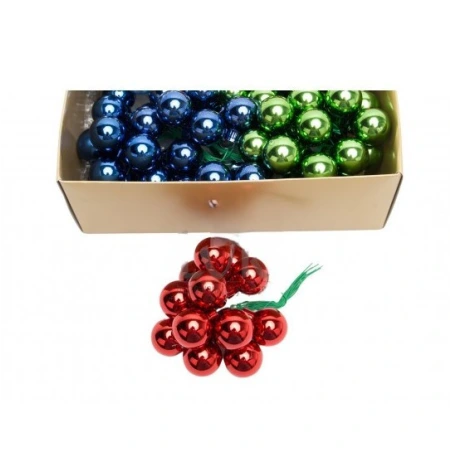 Christmas toys, 3 cm, 1 pack. - 72 pcs.