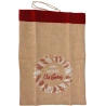 Christmas jute bag, 50×70 cm