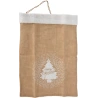 Christmas jute bag, 50×70 cm