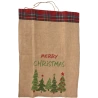 Christmas jute bag, 50×70 cm