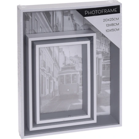 Set of frames, 20×25, 18×18, 10×15 cm