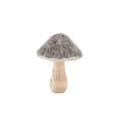 Mushroom, 11 cm, brown