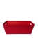 Tray-box 36×14 cm, red color