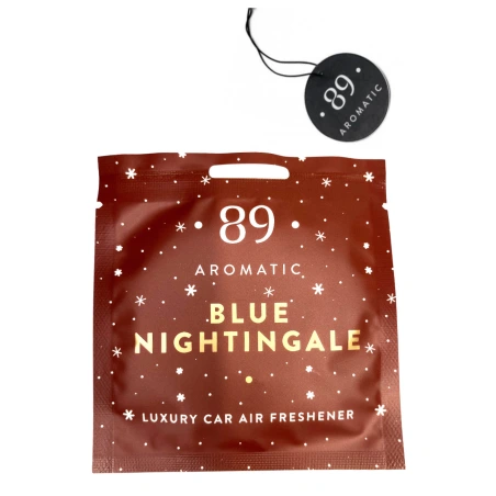 Hanging paper air freshener (Christmas collection) Scent: Blue Nightingale