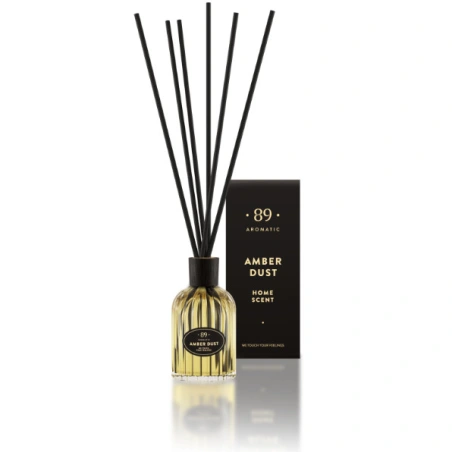 Home fragrance with sticks, Retro collection, 250ml. Fragrance "Amber Dust"