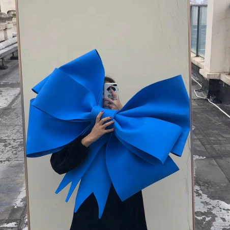 Bow, 25×30 cm, blue