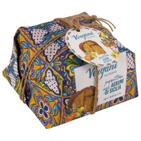 Panettone pyragas su Sicilijos citrusiniais vaisiais, 750 g