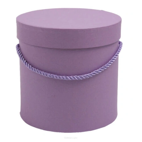 Gift box, 12×12.5 cm, purple color