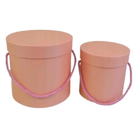 Gift boxes, 15.5×15 cm, pink