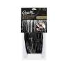 Fringe Deco Curtain, 90×240 cm, black