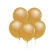 Balloons, 30 cm, metallic gold, 1 pack. - 10 pcs.