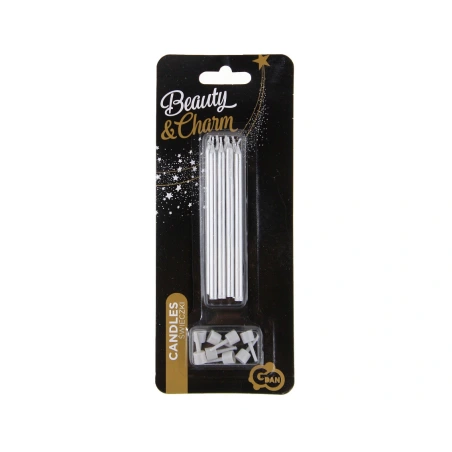 Birthday Candles, 1 pack. - 8 pcs., 10 cm