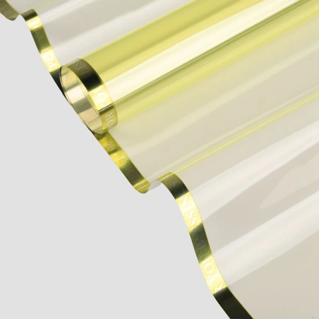 Wrapping paper 57×57 cm, light  yellow color, 1 pack. - 20 pcs.