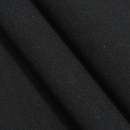 Velvet gift wrapping paper, 58×53 cm, black, 1 pack. - 10 pcs.