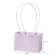 Gift bag, 18+10×12 cm, lilac color