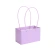 Gift bag, 22×11×14 cm, lilac color