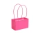 Gift bag, 22×11×14 cm, fuchsia color