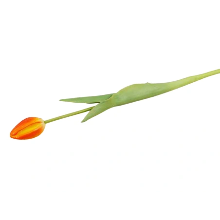 Artificial tulip, 41 cm, orange color