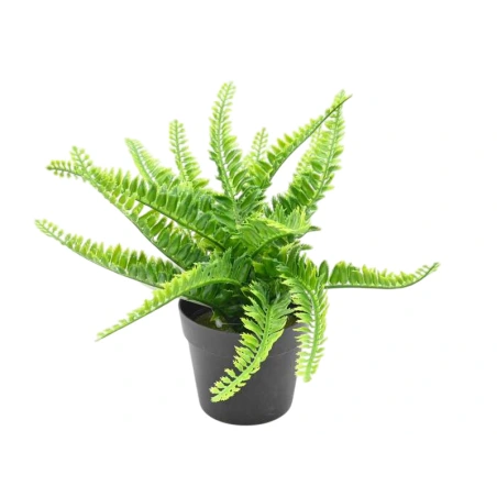 Artificial fern in a pot, 25 cm