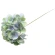 Artificial hydrangea, 33 cm, green-purple color