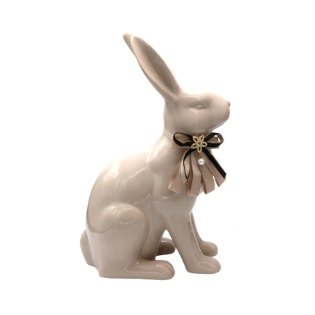 Ceramic bunny, 23×13.5×37 cm