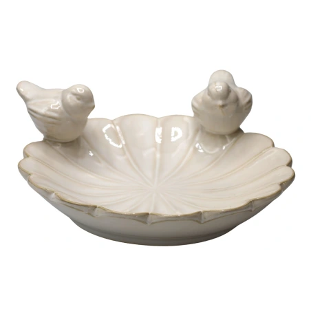 Bird drinking-bowl, 25.5×25.5×12 cm