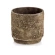 Flowerpot "RUSTIC", 14×13 cm, brown