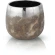 Flowerpot "MOON", 18×16 cm, silver-brown