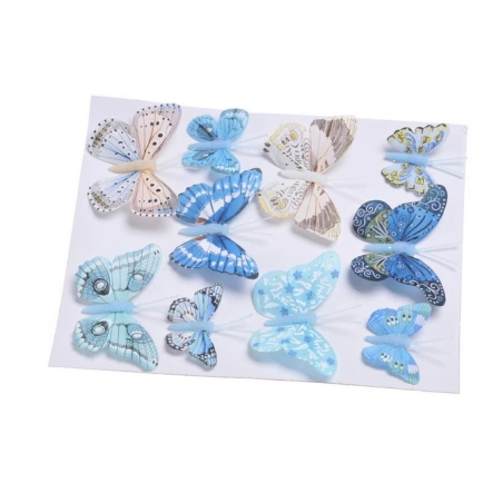 Butterflies, 5-8 cm, 1 pack - 10 pcs.