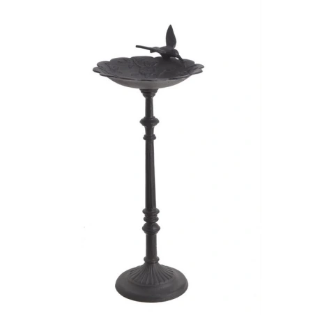 Birdbath, 28×66 cm, dark brown