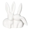 Ceramic Decoration - Rabbits, 6,5×7,5 cm