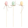 Easter Eggs 3 cm on a 20 cm stick, 1 pack. - 12 pcs.