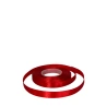 Single-sided satin ribbon, red color